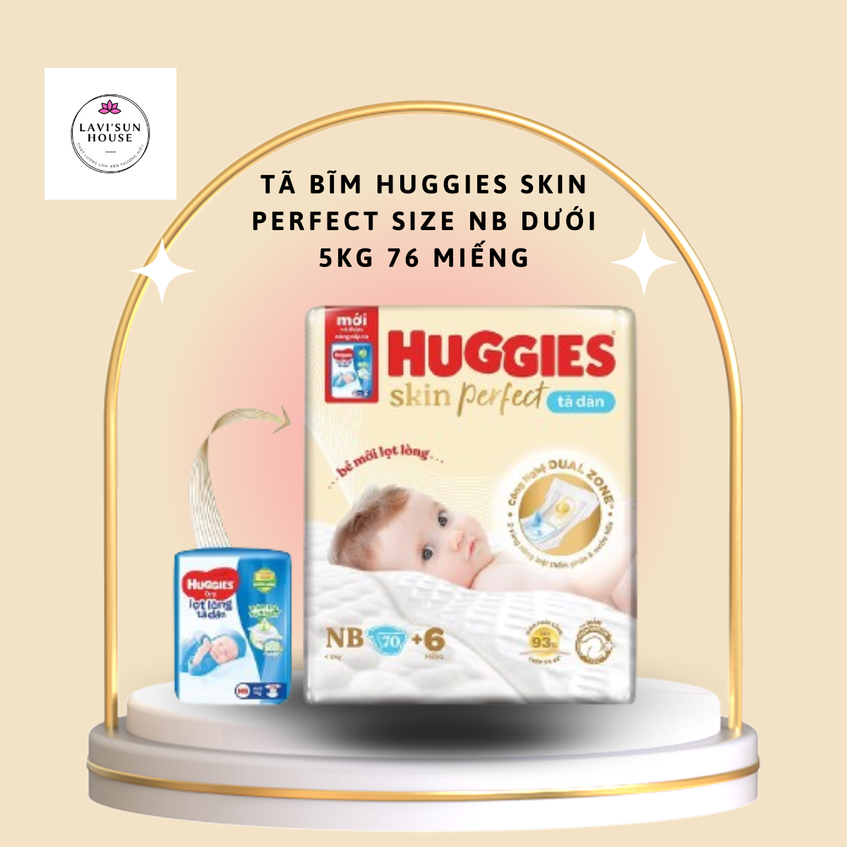 MẪU MỚI CAO CẤP tả Dán Huggies Skin Perfect Sơ Sinh Nb70 Miếng Tặng 6Miếng,Huggies Dán Cho Bé Sơ Sinh Dưới 5Kg MẪU MỚI
