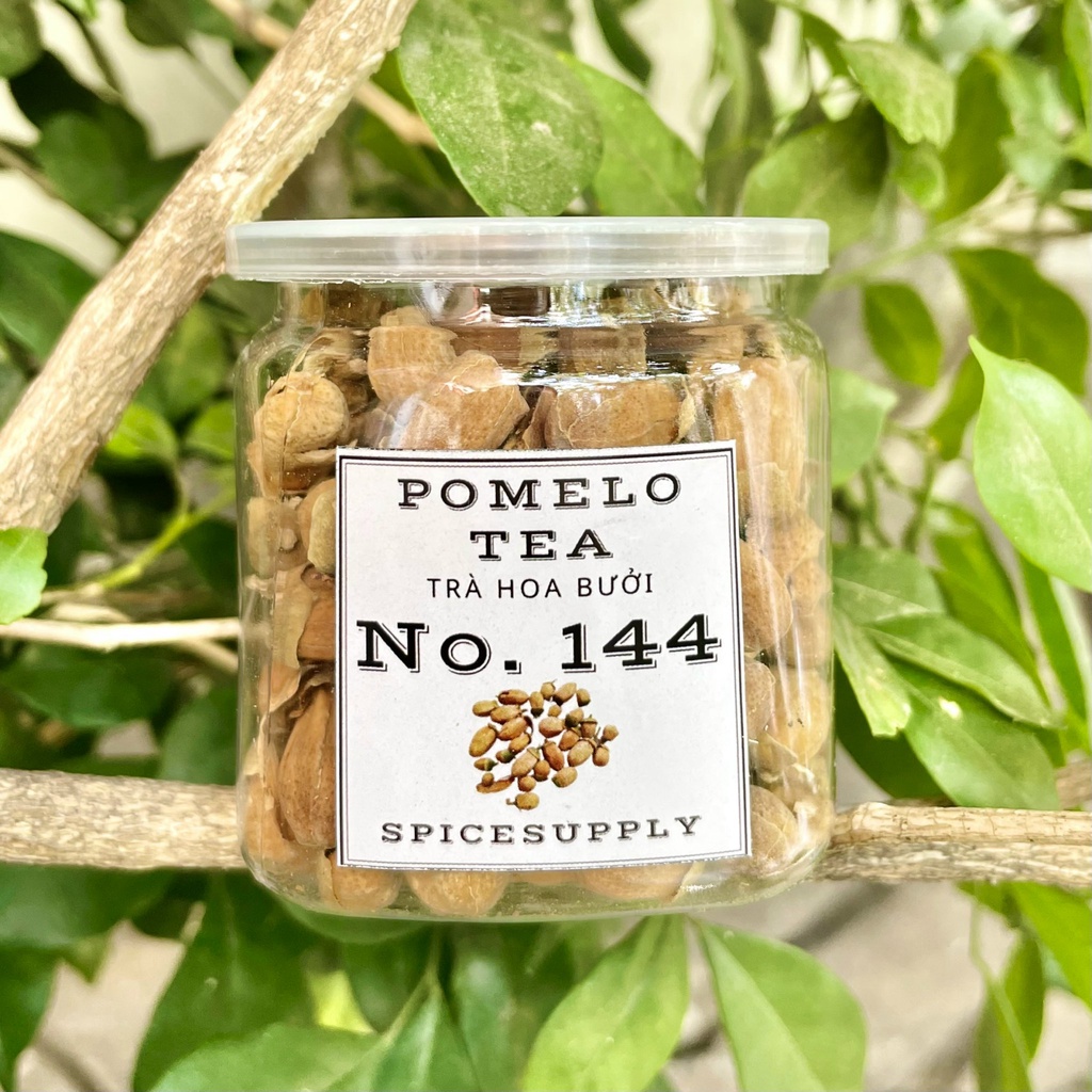 Pomelo Tea - Trà Hoa Bưởi Spicesupply Việt Nam Sấy Khô Hũ 30G