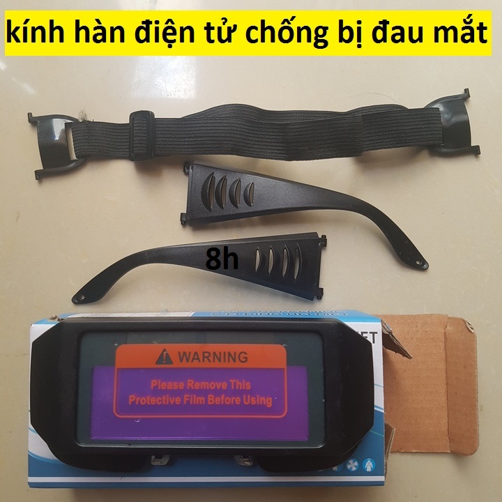 kính hàn điện tử - Kính hàn điện tử CẢM BIẾN ÁNH SÁNG, nhìn rõ khi hàn