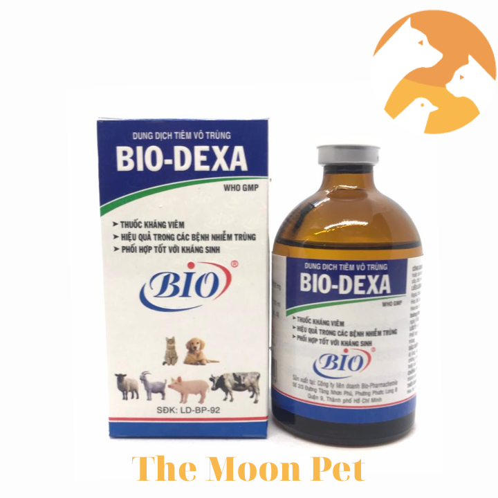 Bio dexa [100 ml] kháng viêm, nhiễm trùng, phối hợp tốt với kháng sinh