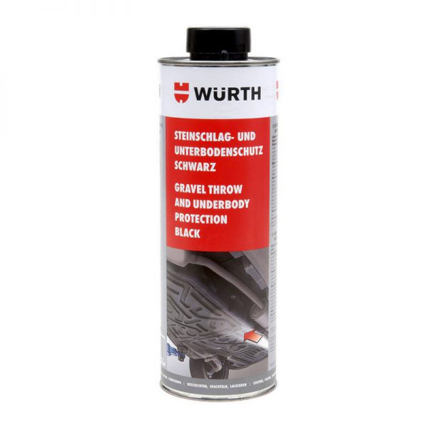 Sơn phủ gầm Wurth / Gravel Throw And Undebody Protection Black 1L – 0892 075 200