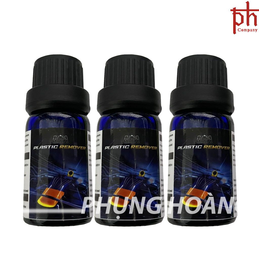 Chai Phục hồi nhựa nhám Willf1 Plastic Remover 10ml PHS