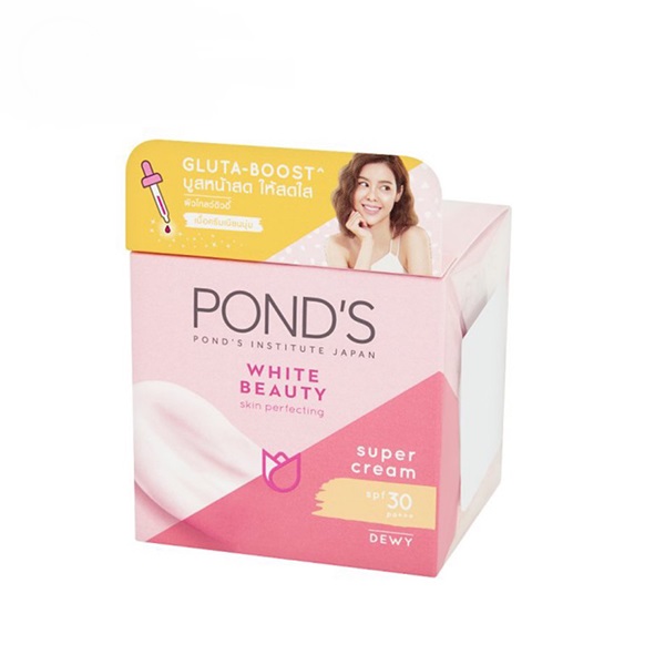 [HCM]Kem dưỡng trắng da ban ngày Ponds White Beauty Super Cream SPF30 PA+++ 30g