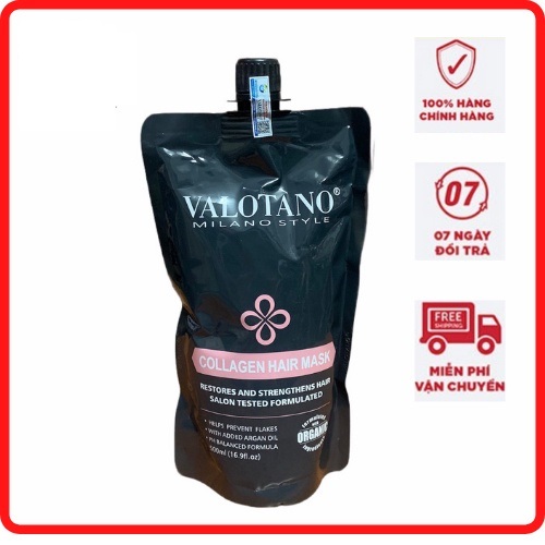 Dầu hấp tóc Collagen Valotano
