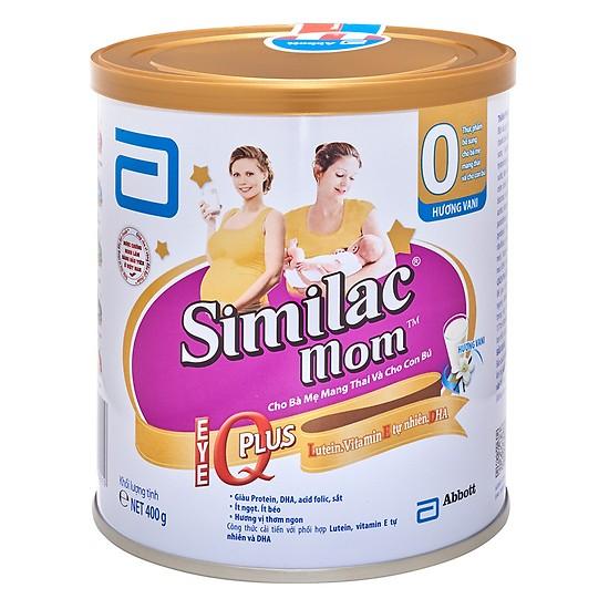 Sữa bột Similac Mom IQ 400g hương vani