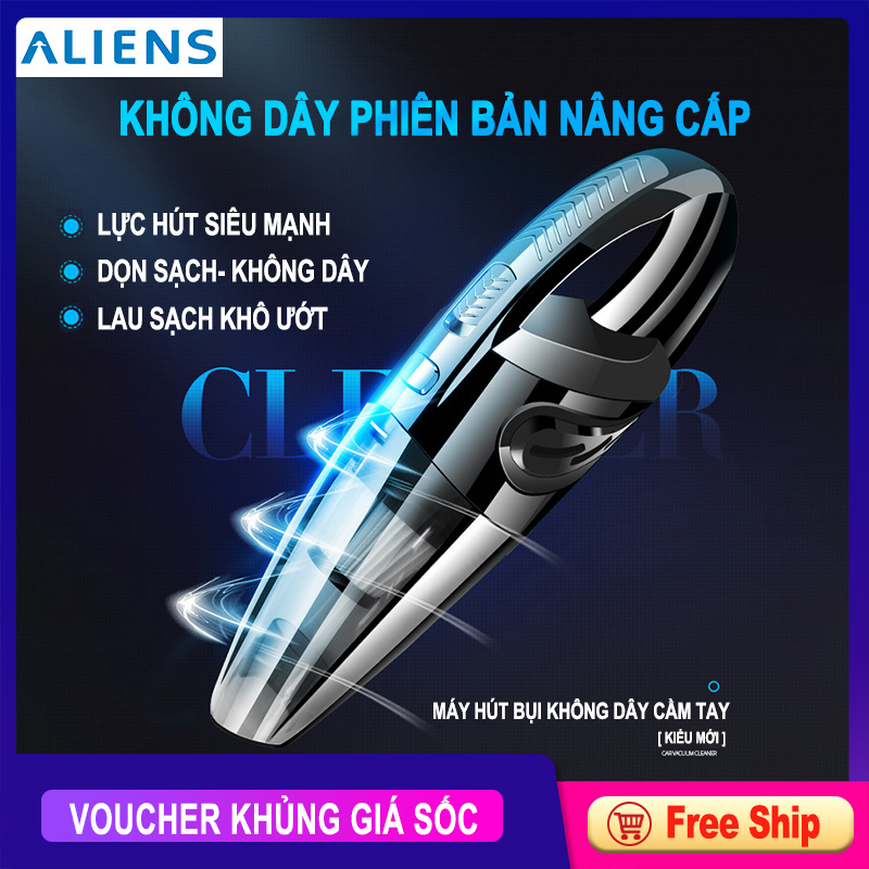 Máy Hút Bụi Ô Tô Cầm Tay, Mua Máy Hút Bụi Loại Nào Tốt. Thiết Kế Cầm Tay Với Lực Hút Cực Mạnh Cùng 3 Đầu Hút Giúp Máy Hoạt Động Hiệu Quả Trong Mọi Góc Độ, Ngóc Ngách Của Xe. Bảo hành 1 đổi 1.
