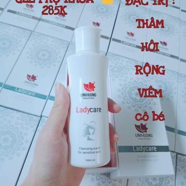 [HCM]Dung dịch vệ sinh phụ nữ Lady care linh hương