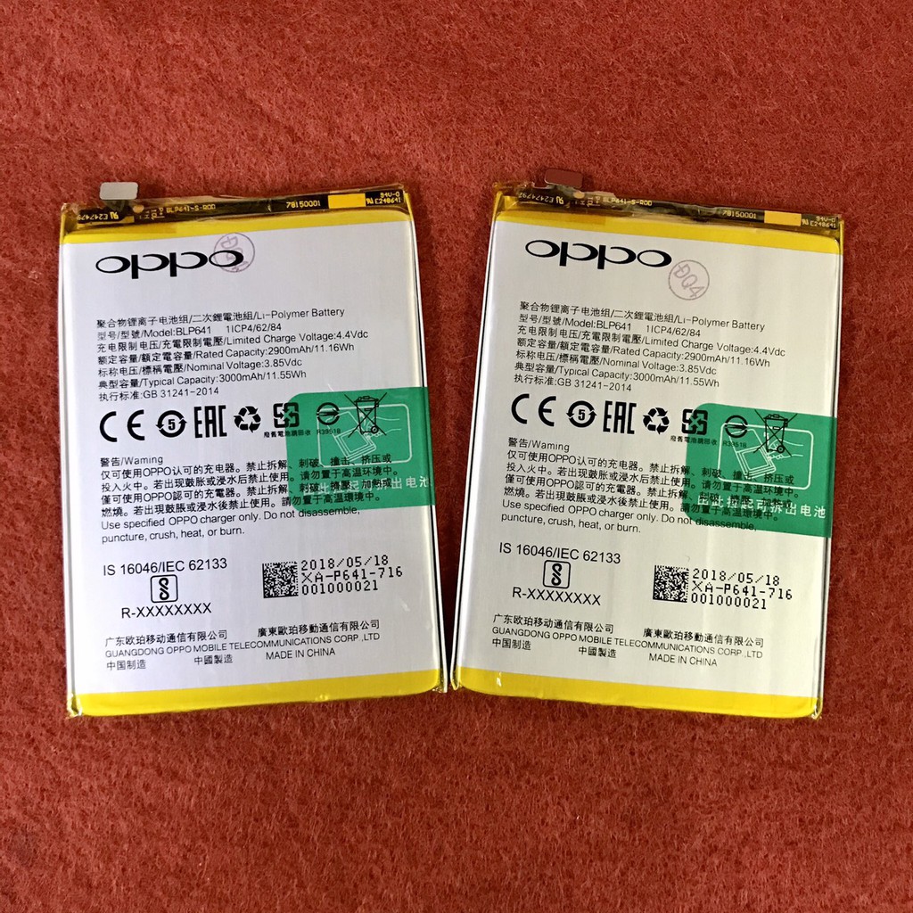 Pin oppo blp641 / a71 zin mới bh 6 tháng
