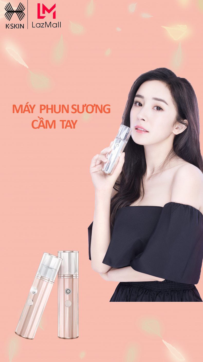 Máy xịt khoáng NANO, xịt khoáng cấp ẩm, dòng mini, bảo hành 12 tháng, đổi trả trong 7 ngày nếu lỗi sản phẩm, máy xịt khoáng NANO KD770B