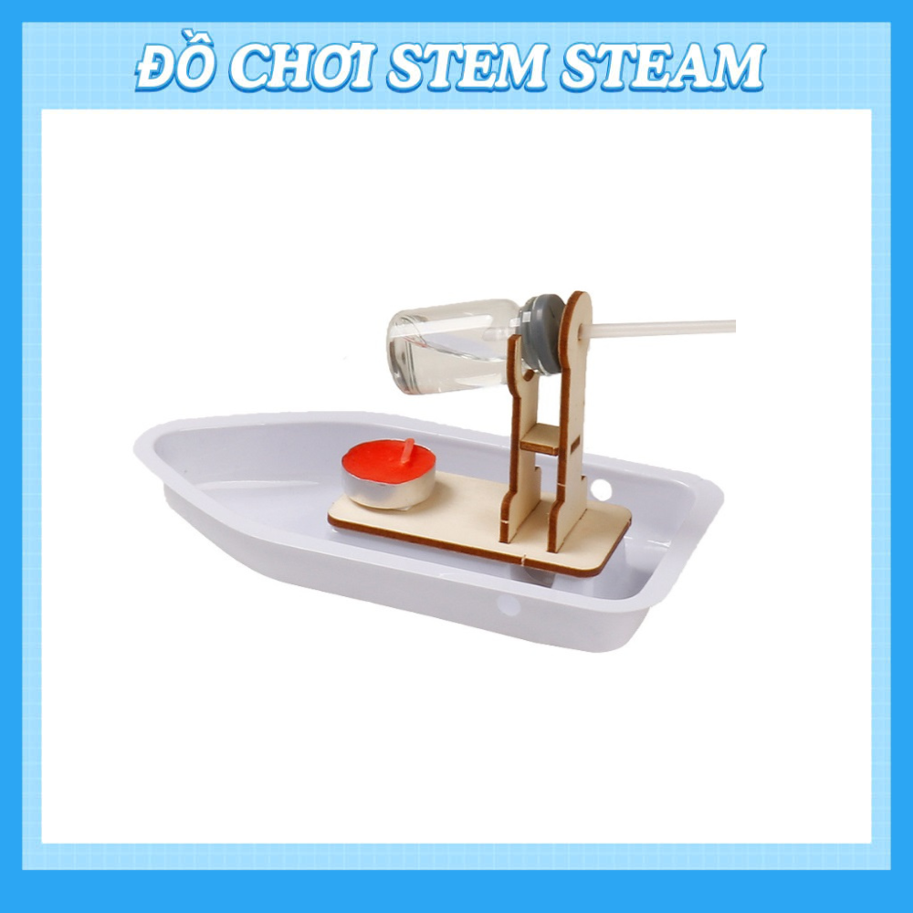 Đồ Chơi STEM STEAM – Tàu Hơi Nước - Đồ Chơi Giáo Dục Khoa Học