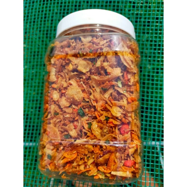 Hủ muối tép hành cay siêu to