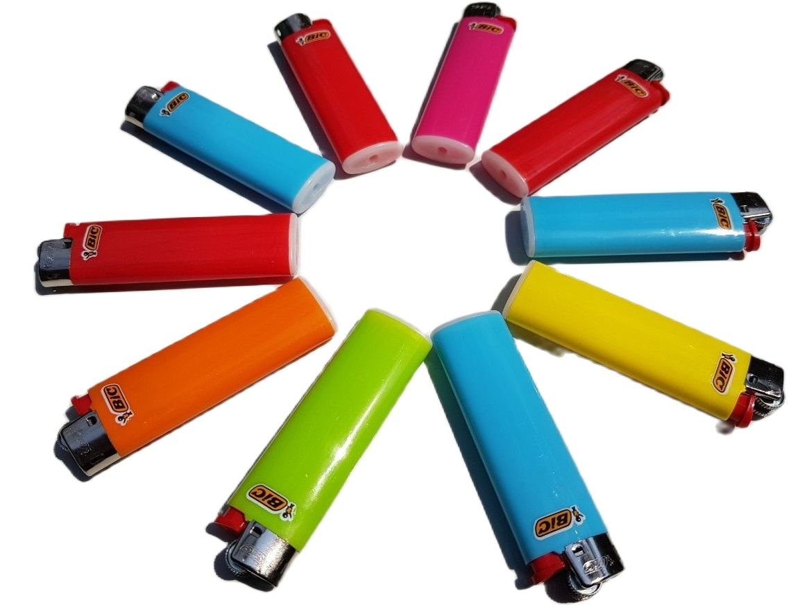 Bật lửa Bic J3, Hộp quẹt cơ đá Bic J3 Phổ Thông/ Giá bán theo 1 Lốc 50 chiếc