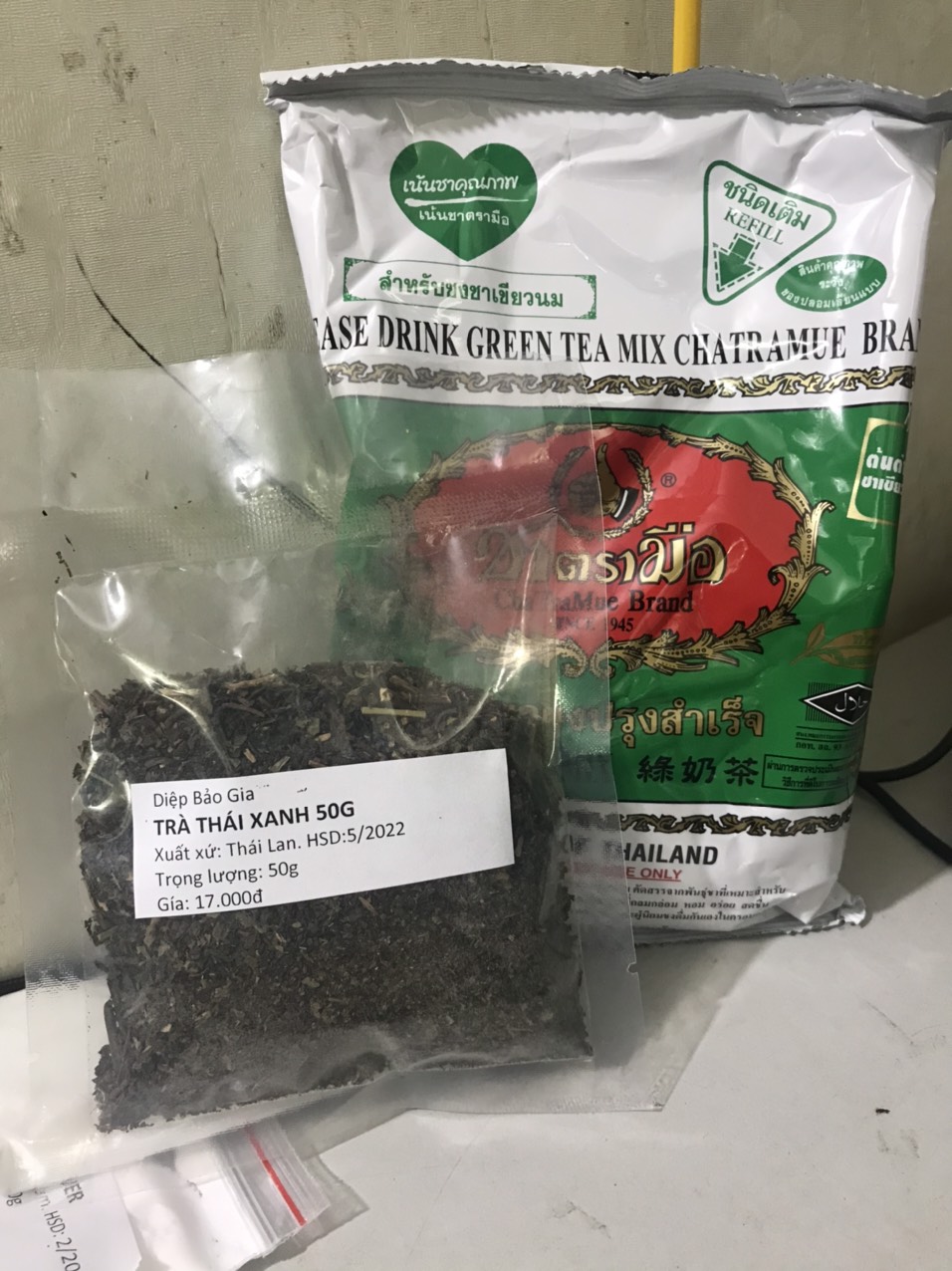 Trà thái xanh 50g