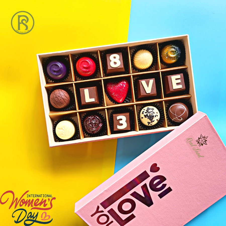 Adore Chocolate Gift Set 15 viên Socola Truffle Real Food