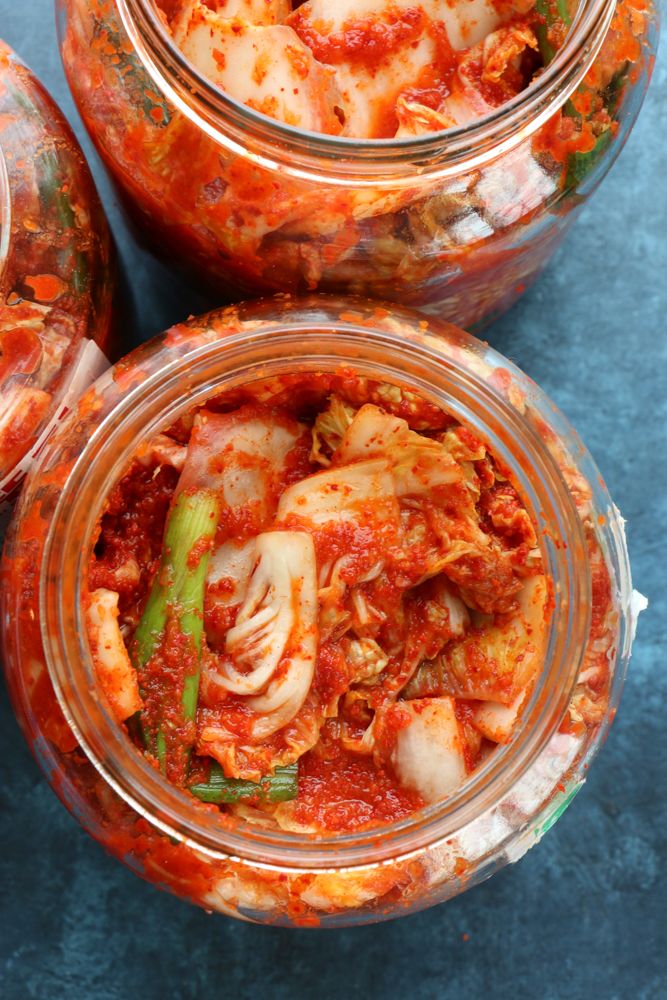Kim chi cải thảo chay
