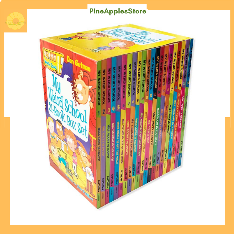 Truyện thiếu nhi My Weird School Box Set 21 Book