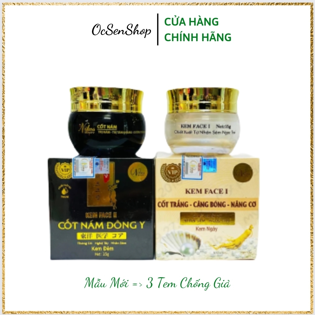 Combo cốt nám đông y trắng da nâng cơ nicos thanh nhi