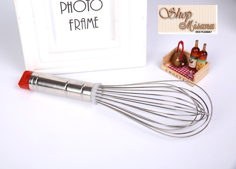 Phới lồng đánh trứng cao cấp dài 24cm