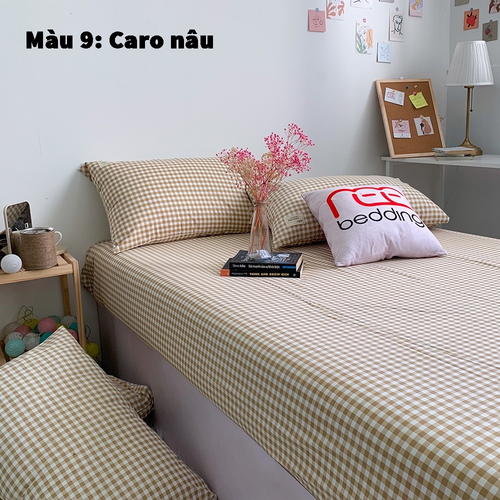 Vỏ gối ôm ree bedding kích thước 35x100 mua kèm với bộ ga gối ctc44