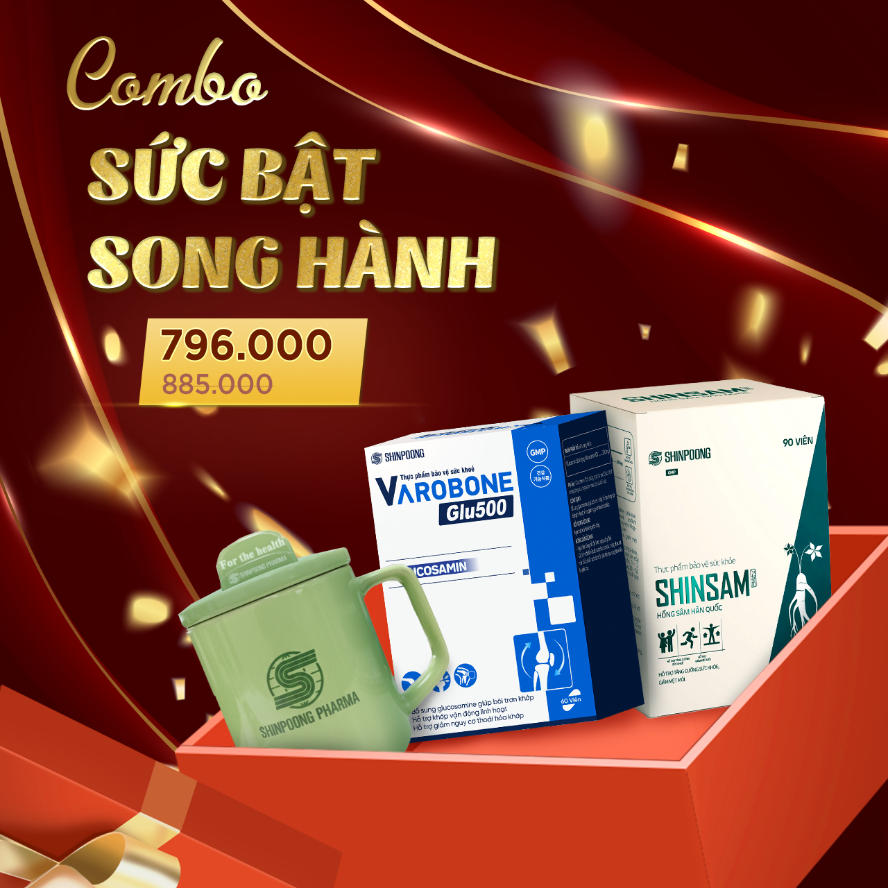 COMBO SỨC BẬT SONG HÀNH - Shinpoong Pharma