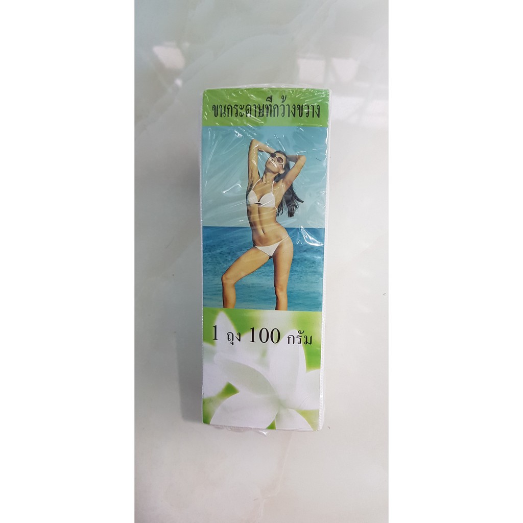 Giấy wax lông thái lan 100 miếng