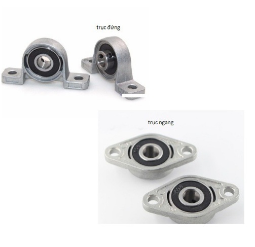 gối đỡ trục ngang - đứng 10