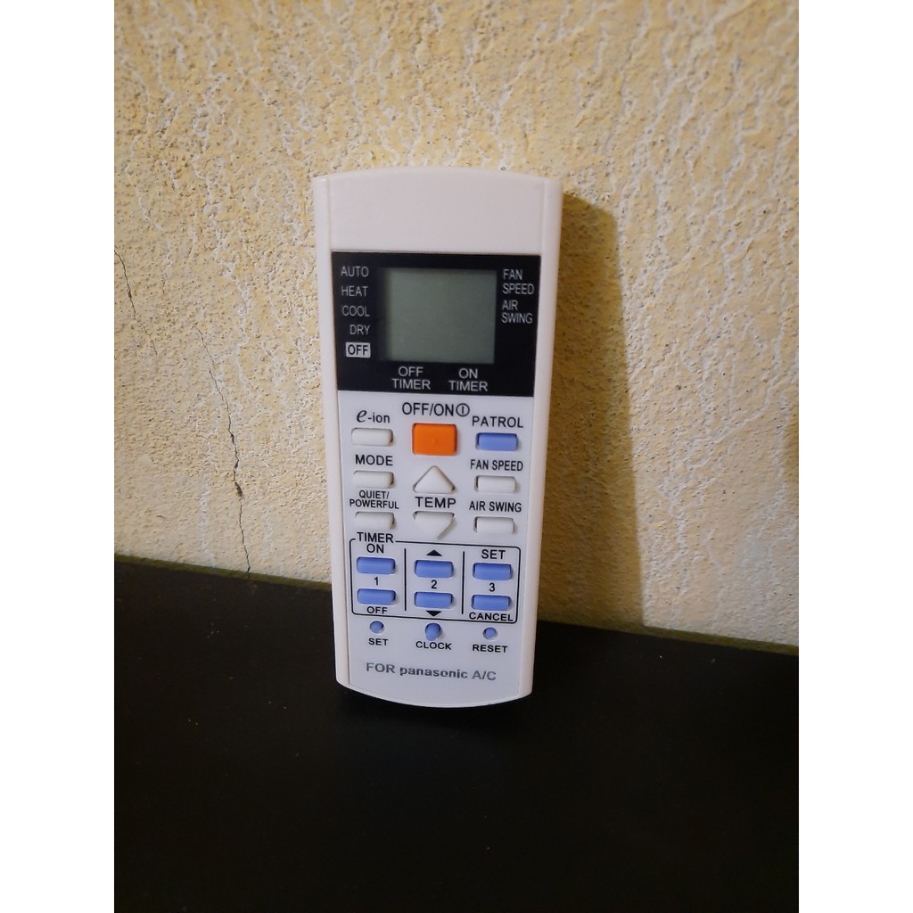 Remote điều khiển điều hòa máy lạnh panasonic 2 chiều
