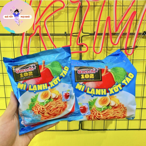 Mì Omachi sốt táo lạnh 102 Mì Lạnh sốt táo Omachi