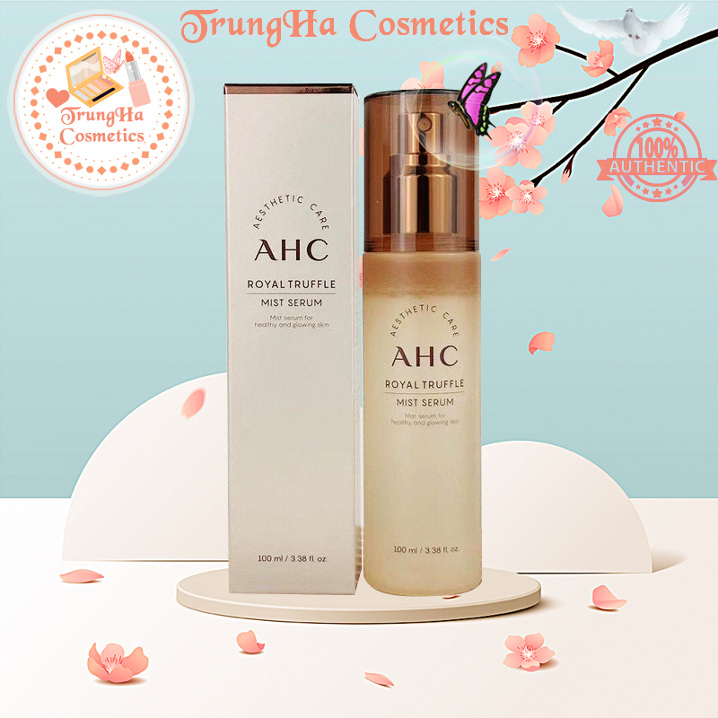 Tinh chất dưỡng da căng bóng dạng xịt, AHC Royal Truffle Mist Serum 100ml