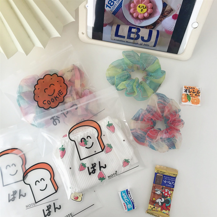 [HCM][Có sẵn] Túi Zip Đựng Đồ Đa Năng Tiện Dụng Hình Bánh-Bánh Mì Sandwich Xinh Xắn