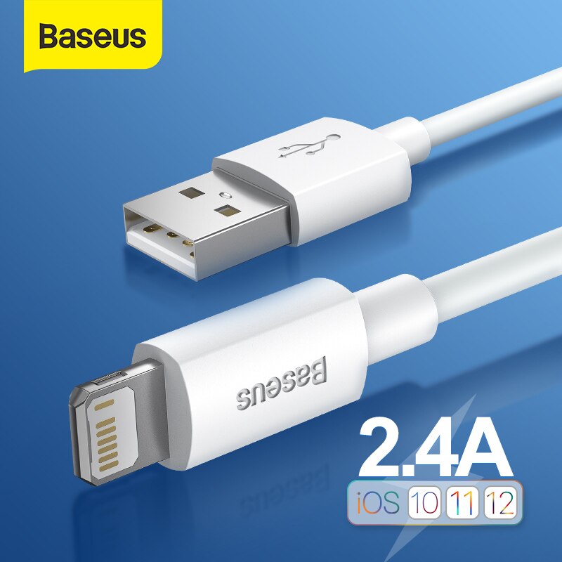 Cáp baseus usb to iphone / hoặc type c - sạc nhanh tối đa cáp usb to lightning / type c - cáp sạc