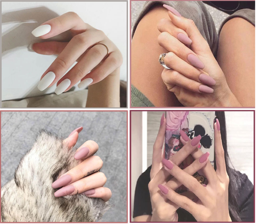 Bộ 24 móng tay giả làm nail đẹp MOS