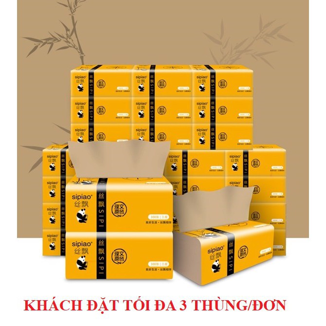 Combo 10 gói giấy gấu trúc, giấy vệ sinh gấu trúc, giấy gấu trúc sipiao giấy vệ sinh gấu trúc