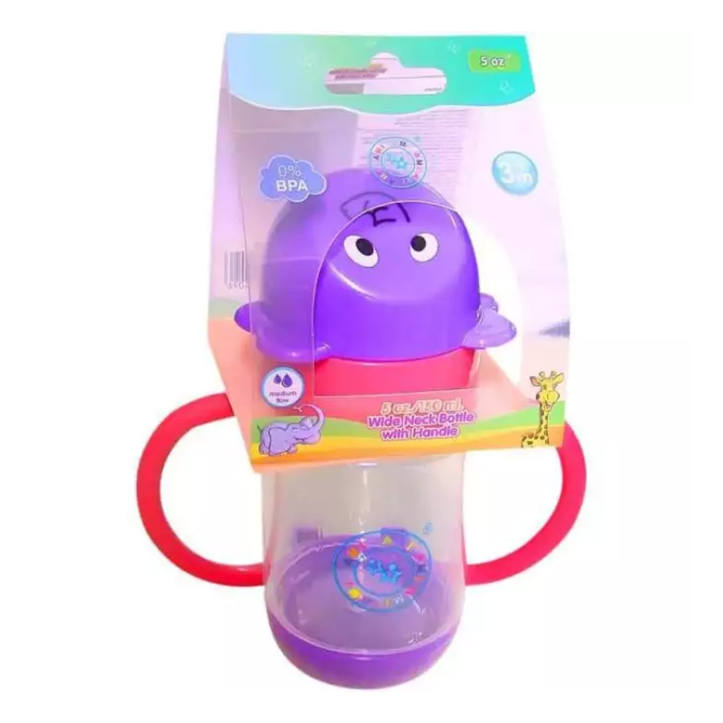 Bình cổ rộng, núm silicone 150ml Ami Thái Lan