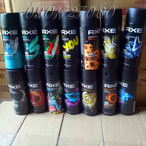 Xịt khử mùi axe 150ml dành cho nam - eu