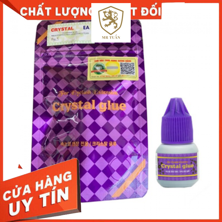Keo crytal glue_dụng cụ nối mi