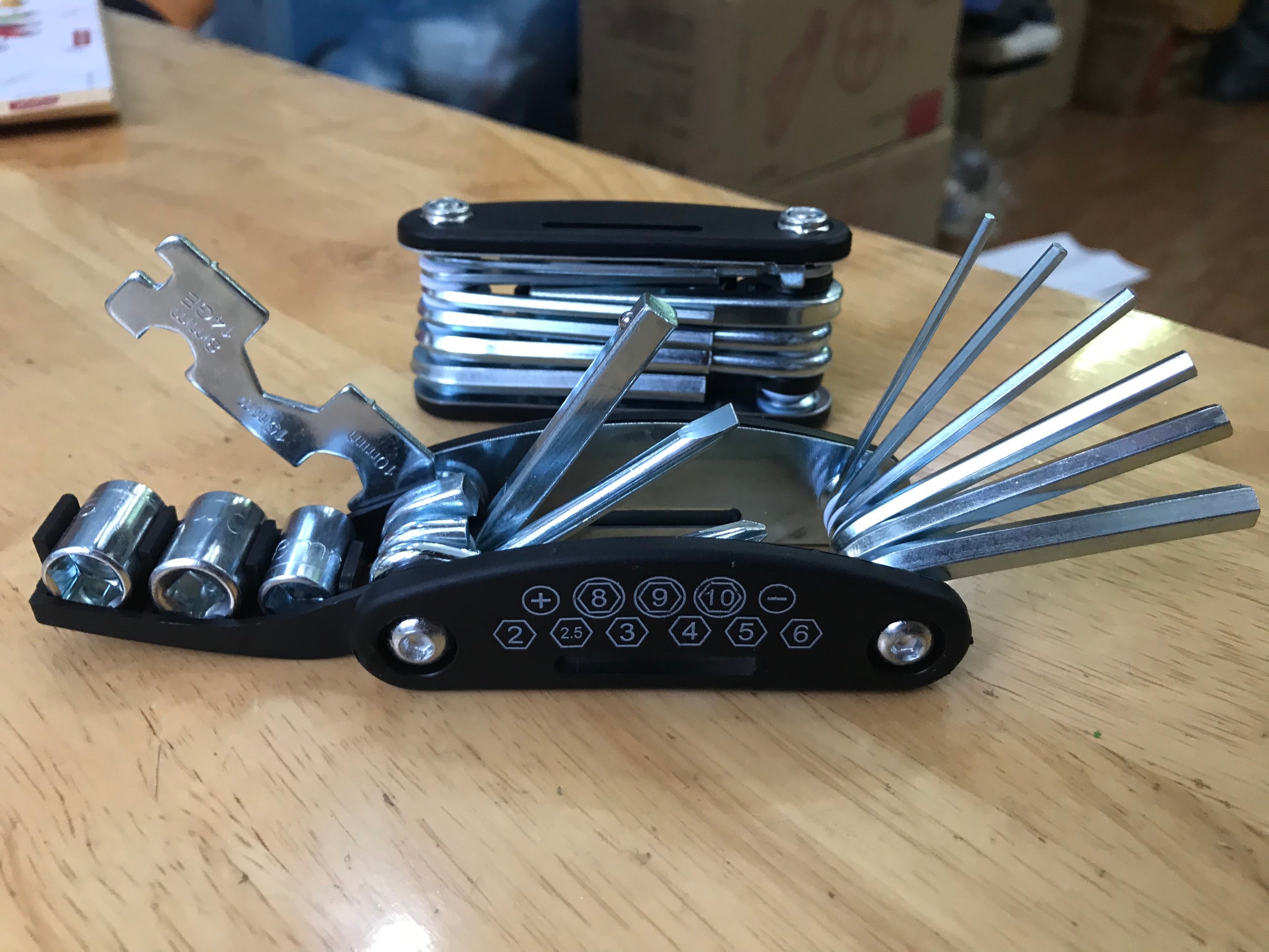 Dụng Cụ Sữa Chữa Đa Năng Xếp Gọn 13in1 Bỏ Túi