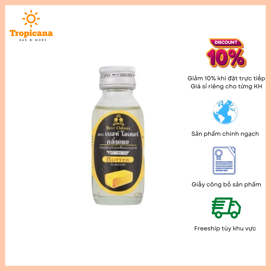 Tinh dầu hương Bơ Best Odour (30ml)