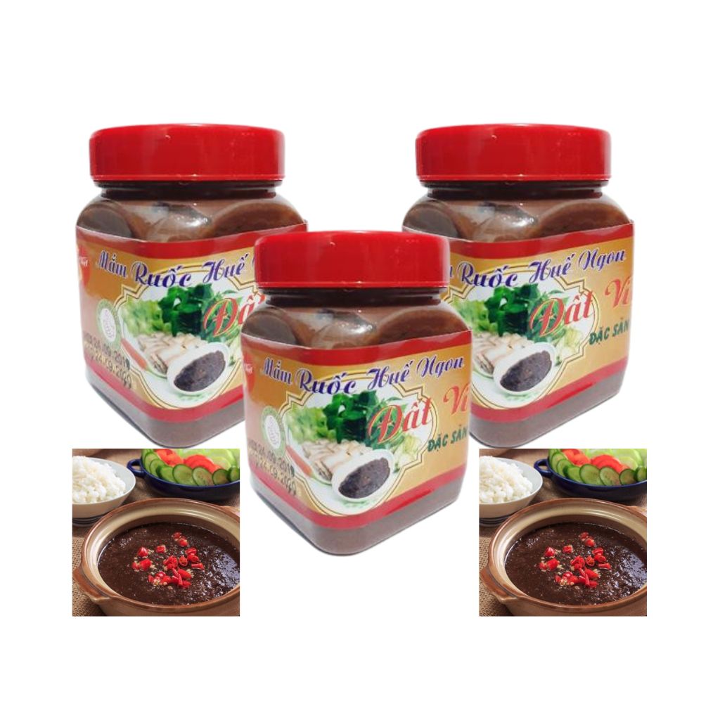 Mắm Ruốc Huế Đất Việt Hủ 200gr Thơm Ngon Chuẩn Vị Bún Bò
