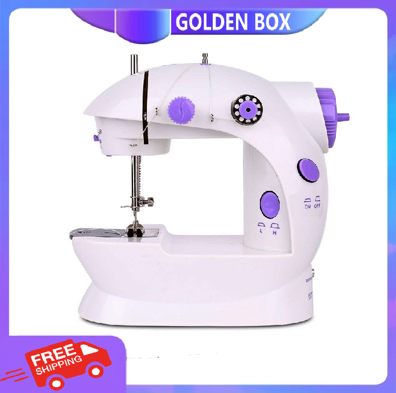 Máy khâu mini gia đình cầm tay cao cấp có đèn dễ sử dụng