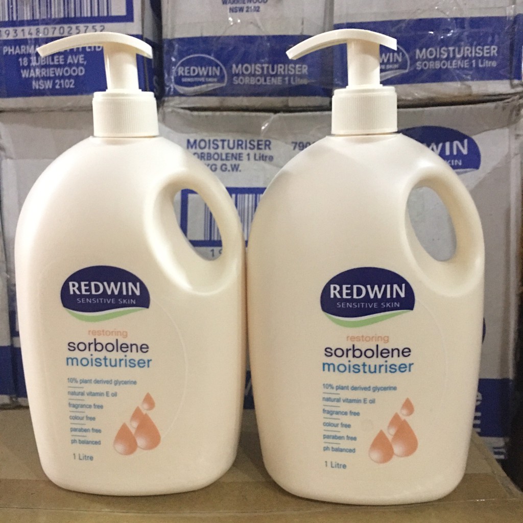 Kem dưỡng thể Redwin Sorbolene Úc sale 50%