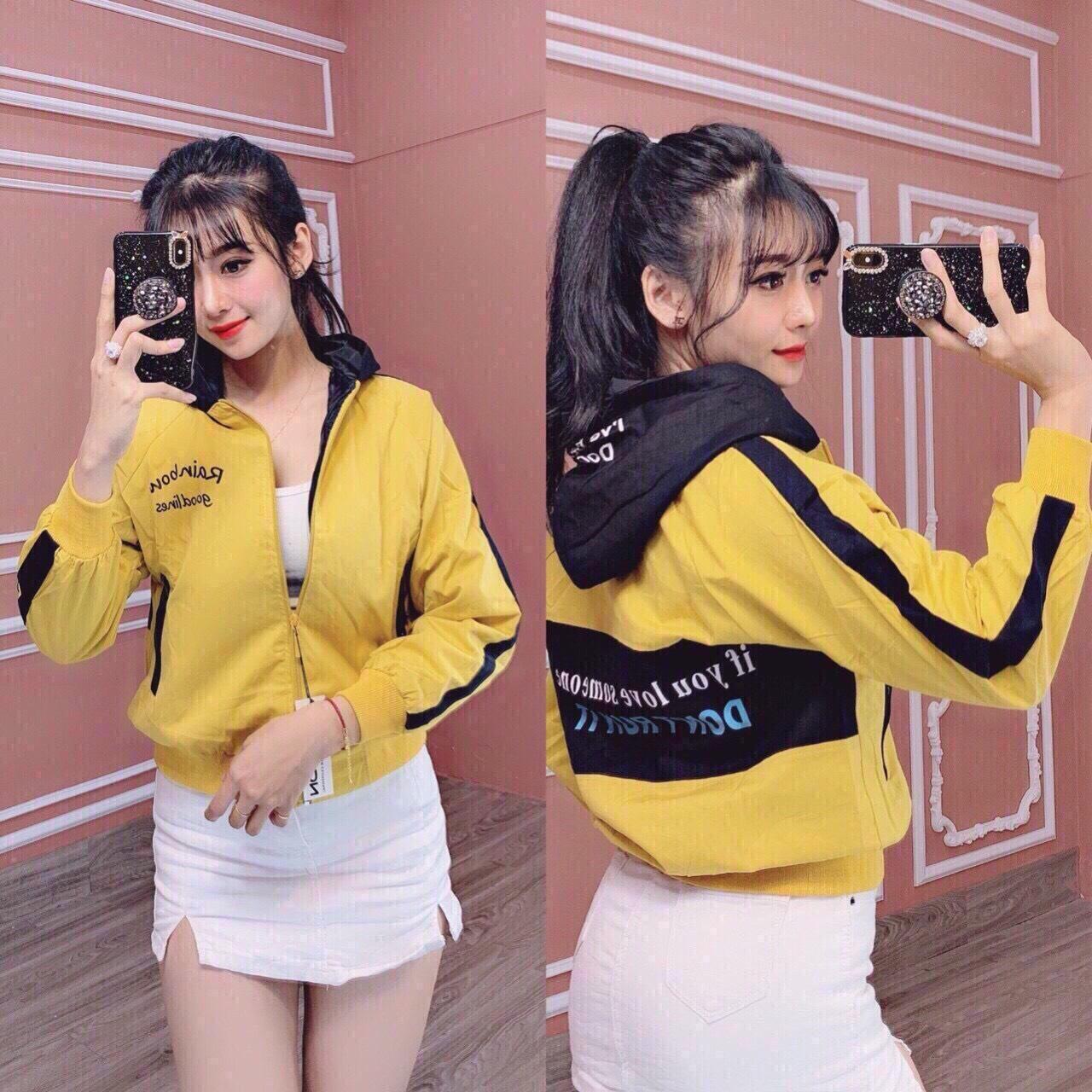 Áo khoác dù nữ 2 lớp thời trang cao cấp sevenshop89 ms0618