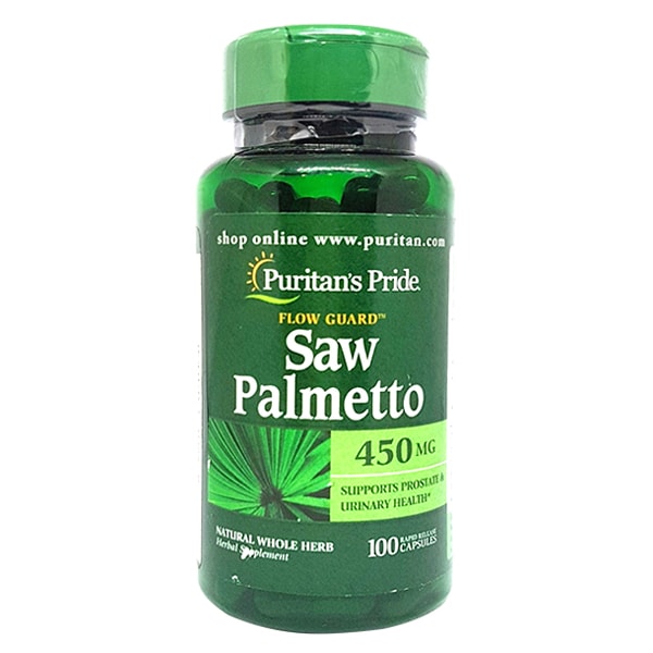 Viên uống hỗ trợ đường tiết niệu Saw Palmetto 450 mg 100 viên