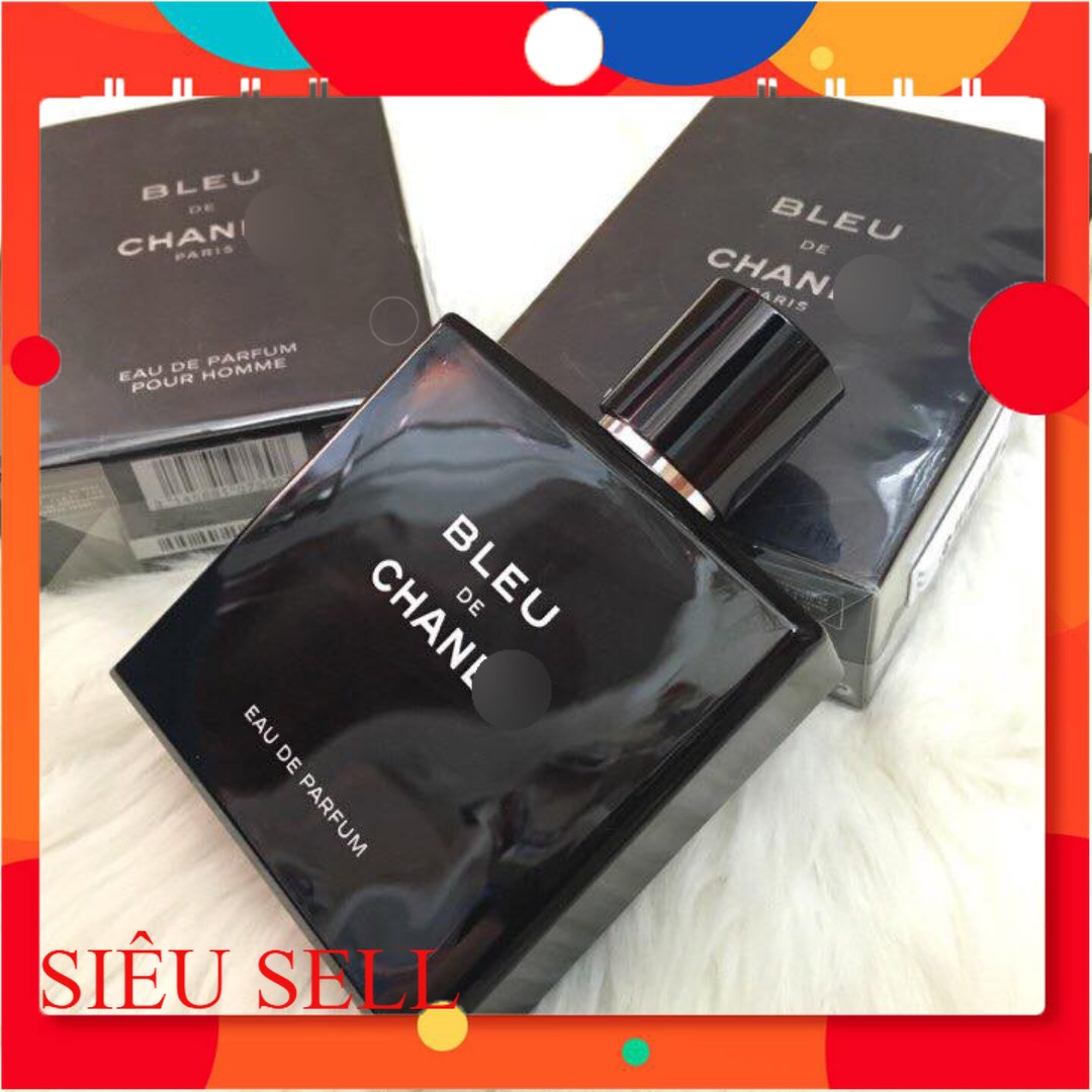 Nước Hoa Nam BLEU Chane 100ml Lưu Hương lâu  Quyến Rũ , Nắp Hít