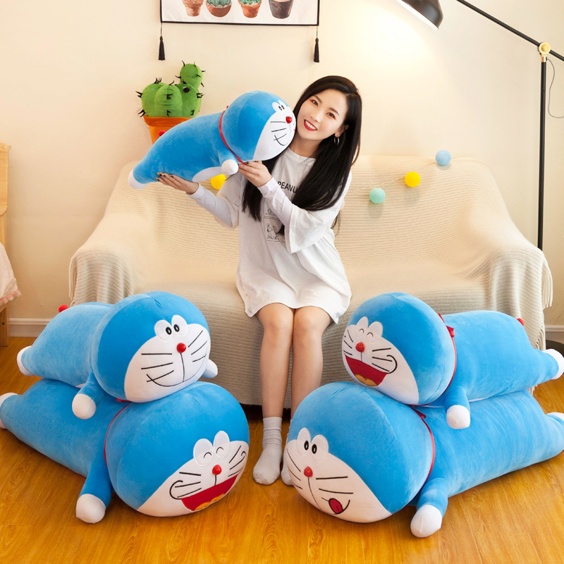 Gấu bông doremon, gối ôm doremon cho bé hàng cao cấp 100% bông gòn trắng gaubongbobo