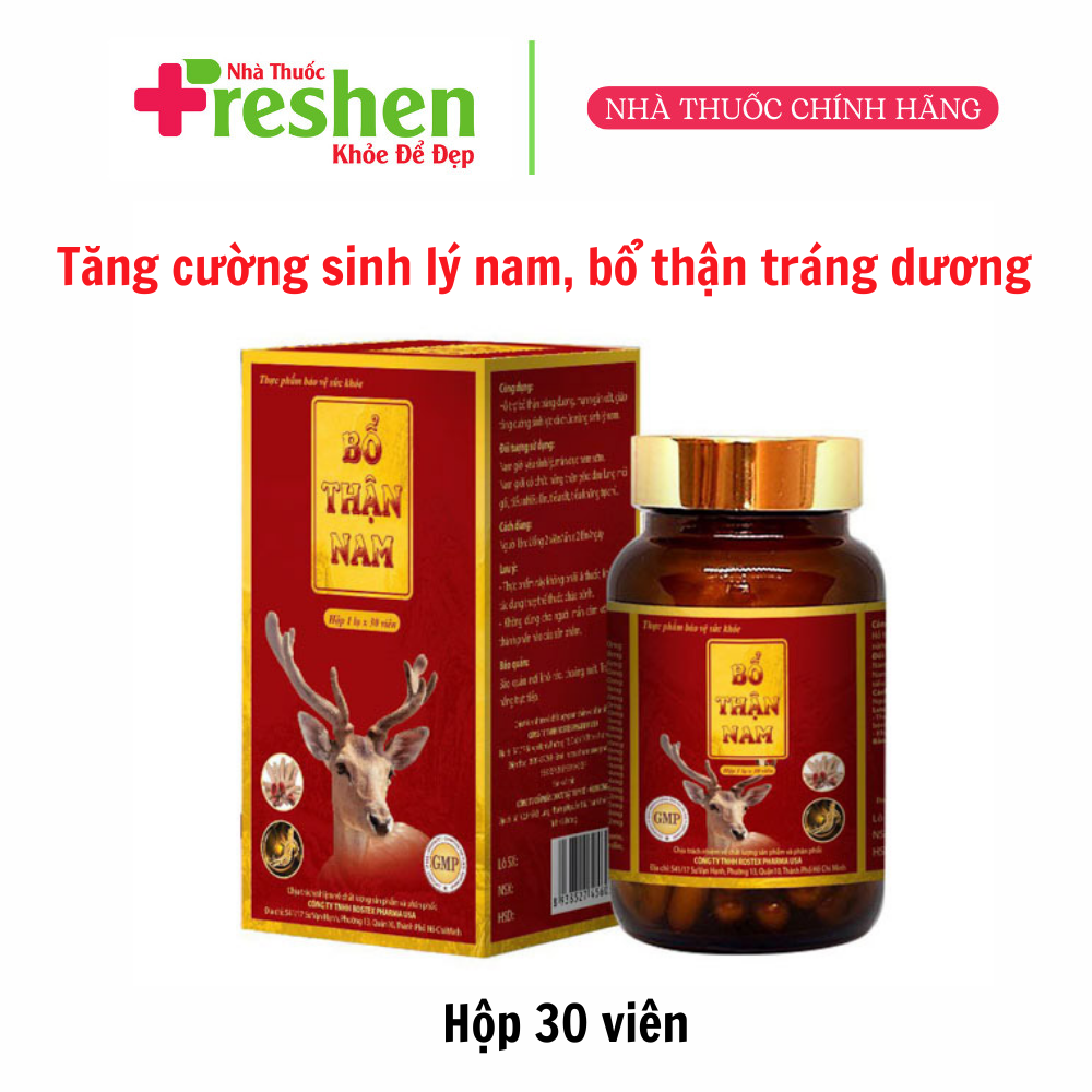 [HCM]Bổ thận nam bổ thận tráng dương hiệu quả sau 3 tuần