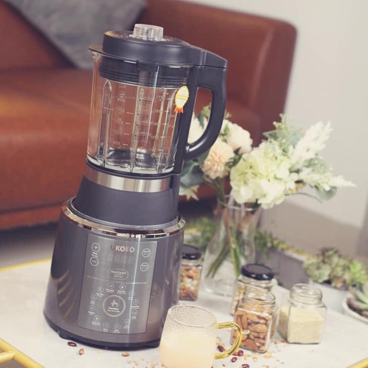 Máy làm sữa hạt Ukoeo pr5+ bản 2020 nắp inox