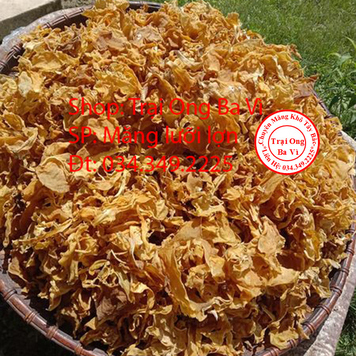 Măng lưỡi lợn khô rất non 500 gam