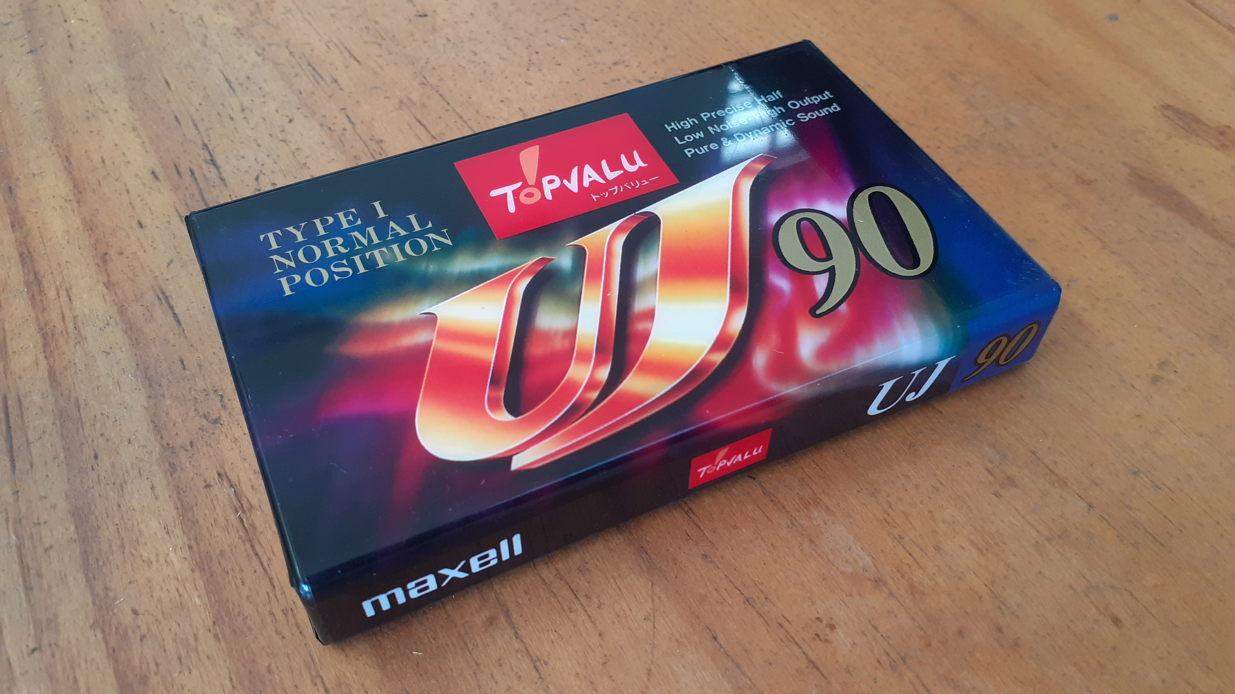 Băng Cassette MAXELL 90 - Hàng mới nguyên seal Nhật Bản