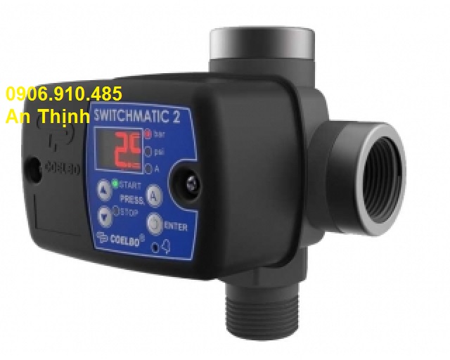Bộ điều khiển áp suất điện tử kèm công tắc áp suất TKIT Switchmatic 2 Tây Ban Nha - bảo vệ bơm chạy khô, quá tải